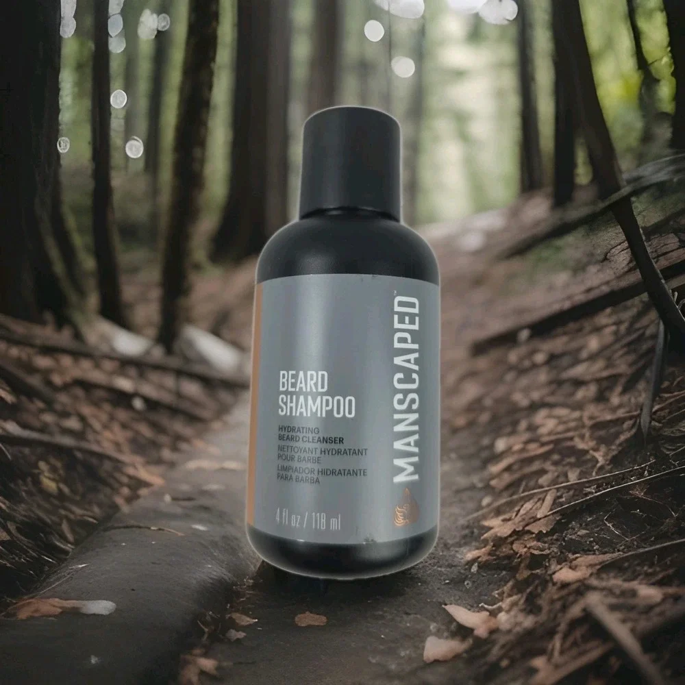 MANSCAPED Beard Shampoo & Conditioner, Hydrating Beard 4 Fl oz Each